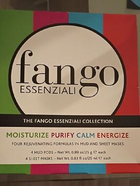 Fango Essenziali Moisturize Purify Calm Energize Skincare Mask Set - Multicolor